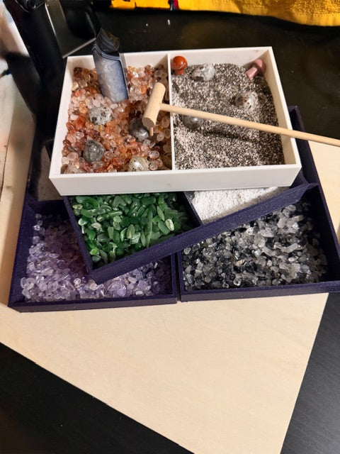 Intention Zen Garden – Handcrafted Ritual Tool